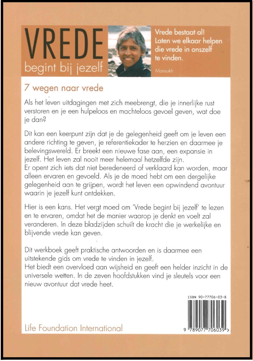 Vrede begint bij jezelf - Mansukh Patel - Afbeelding 2