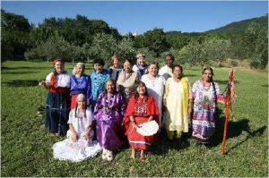 World Peace Flame and Indigenous Grandmothers